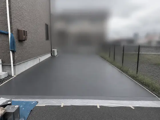 駐車場塗装 施工完了