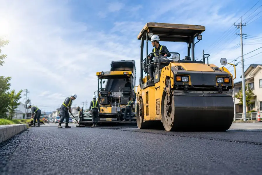 舗装工事(道路舗装)